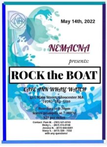 NEMACNA presents  ROCK the BOAT @ Cape Ann Whale Watch | Gloucester | Massachusetts | United States