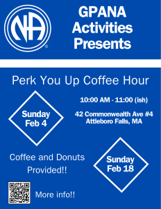 "Perk You Up" Coffee Hour @ North Attleborough | Massachusetts | United States